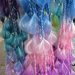 Colorful Braided Hair Extensions